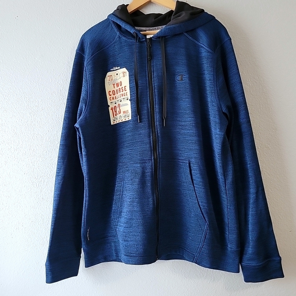 Champion Disney 2017 Two Course Challenge Hoodie Unisex Size Large